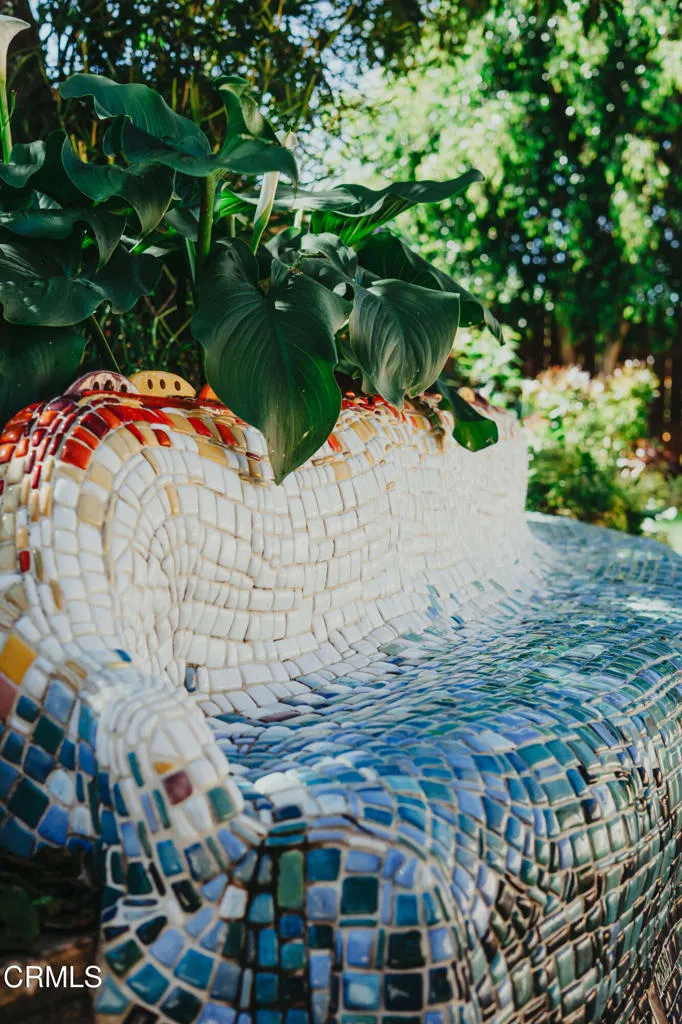 891 Tile Backyard Bench Detail 58