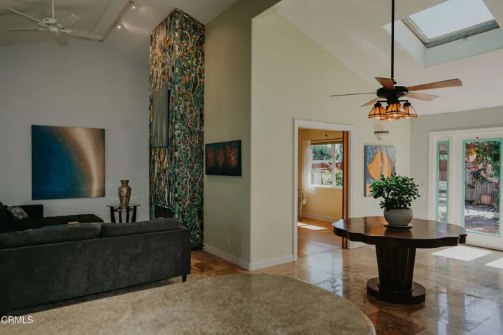 202 Living Area & Back Yard French Doors
