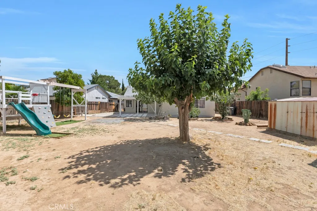 9,000+ lot size with playground, room to expand or build a guest house, fruit trees