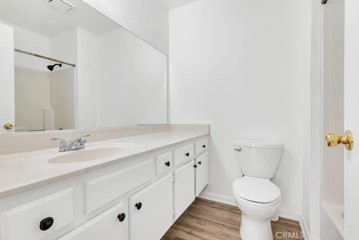 Hallway bathroom