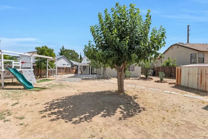 9,000+ lot size with playground, room to expand or build a guest house, fruit trees