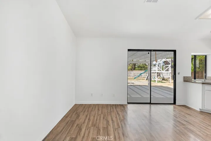 dining room next to kitchen