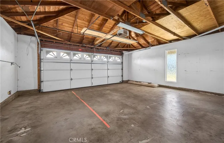 Large 2 car garage