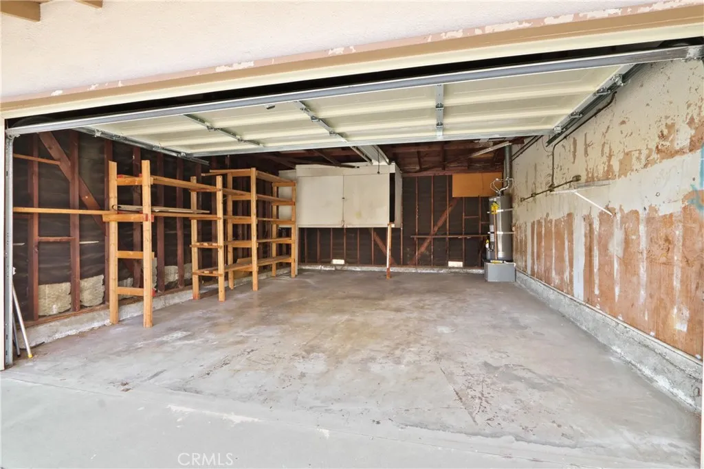 Large two car garage