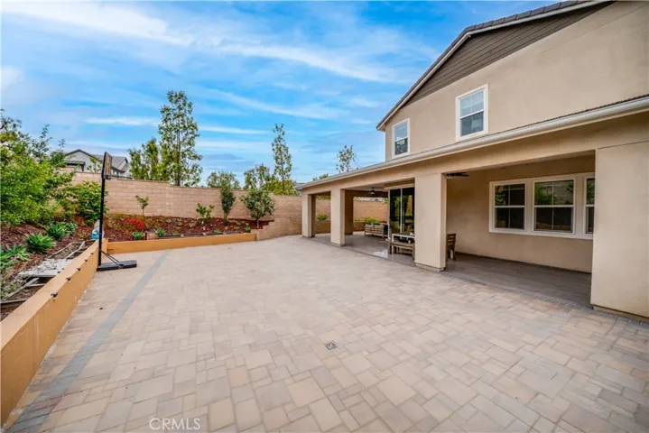 Open backyard