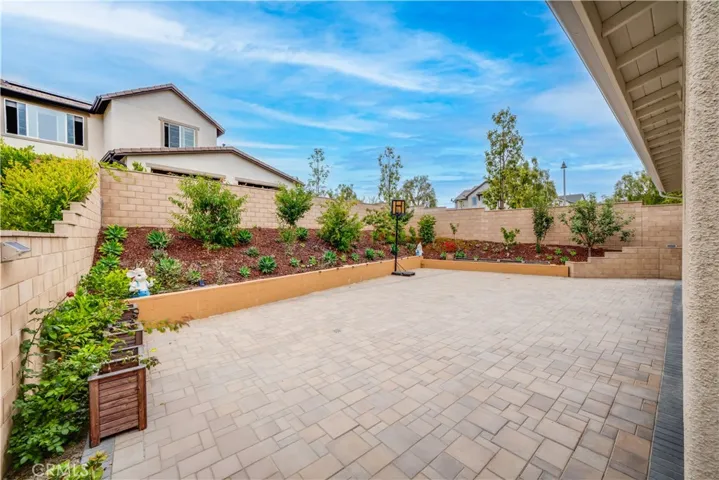 Open backyard