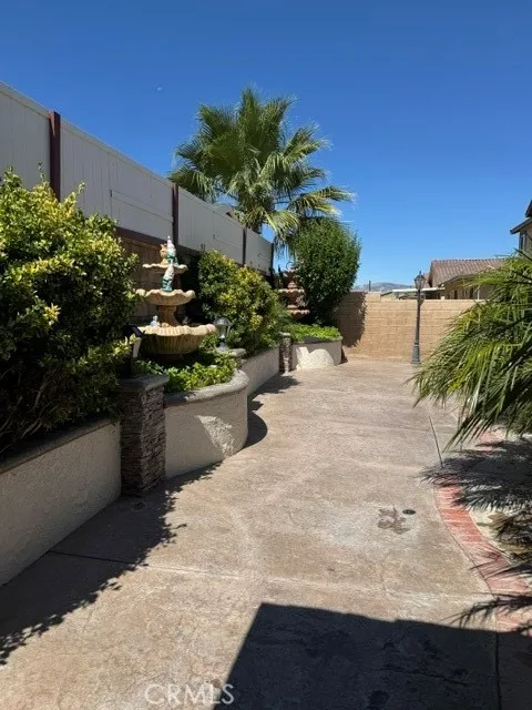 Back patio
