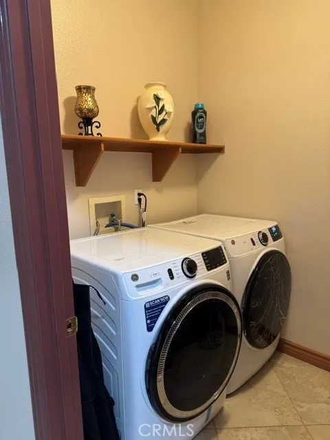 Laundry room.