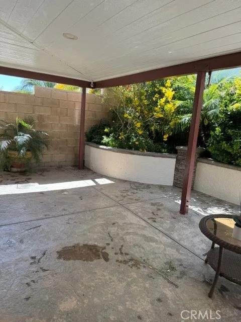 Back patio