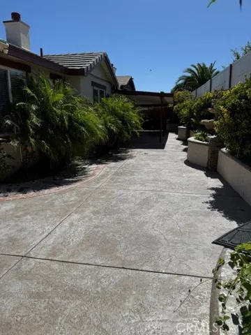 Back patio