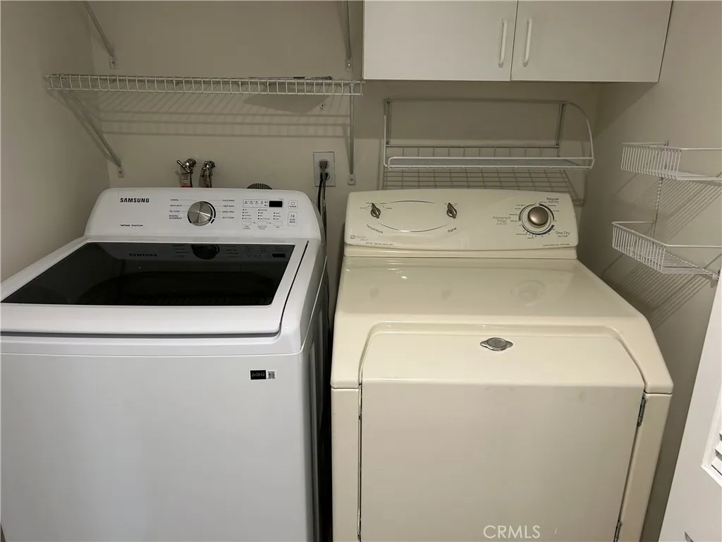 Washer and Dryer in unit