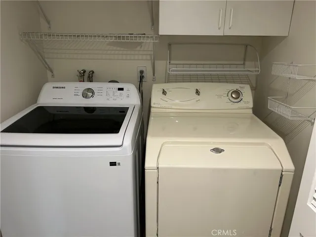 Washer and Dryer in unit