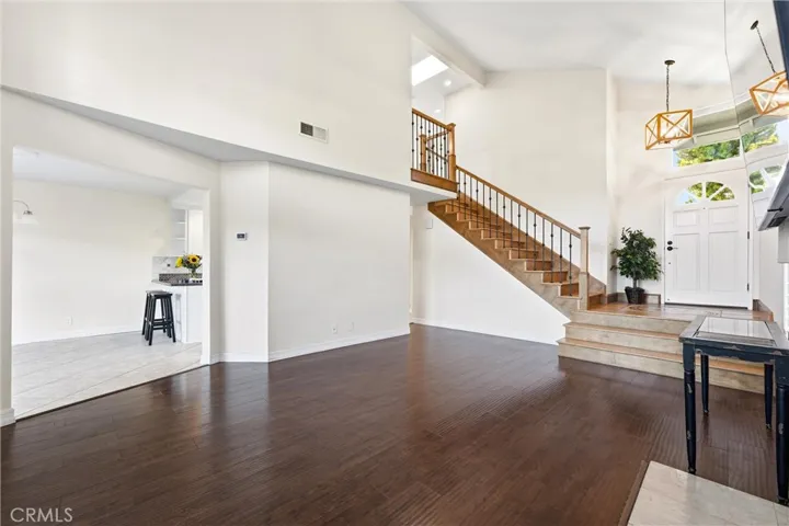 Family Room leading int the Dining area