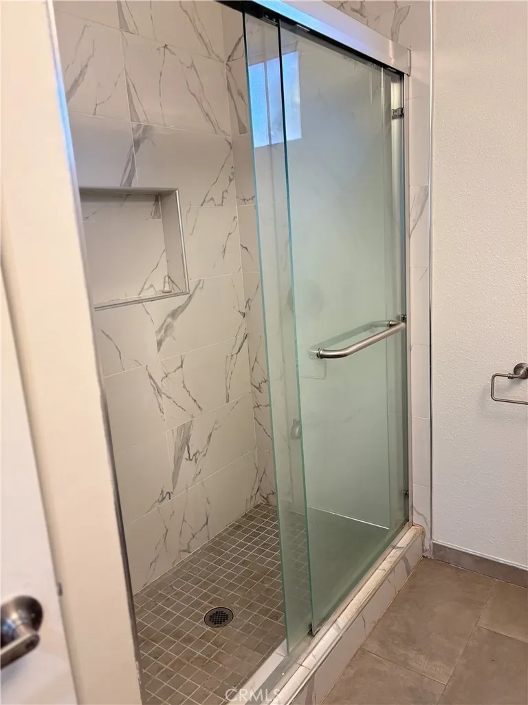 Shower in the shared bathroom