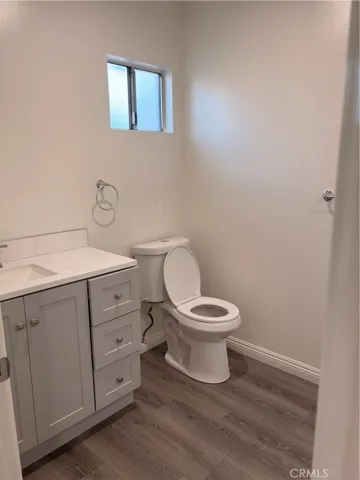 Master bathroom's vanity