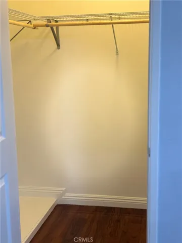 Walk-in closet inside the 2nd bedroom