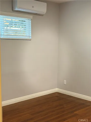 2nd bedroom with new split wall unit