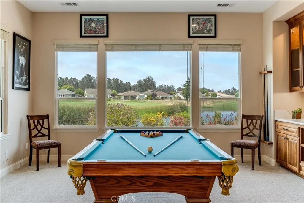 Great Room With Lake and Golf Course View