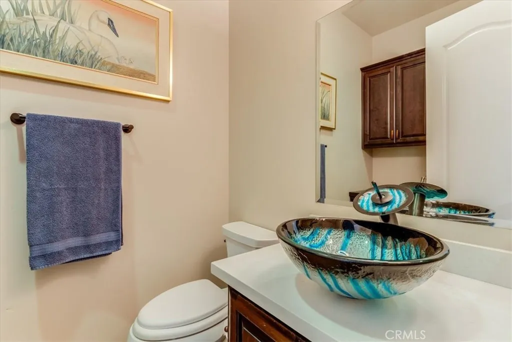 Remodeled Guest Bathroom With New Designer Sink