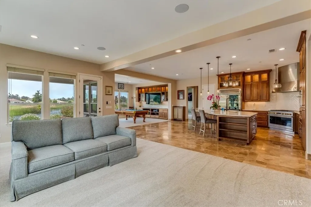 View From Living Room out to Beautiful Lake & Golf Course