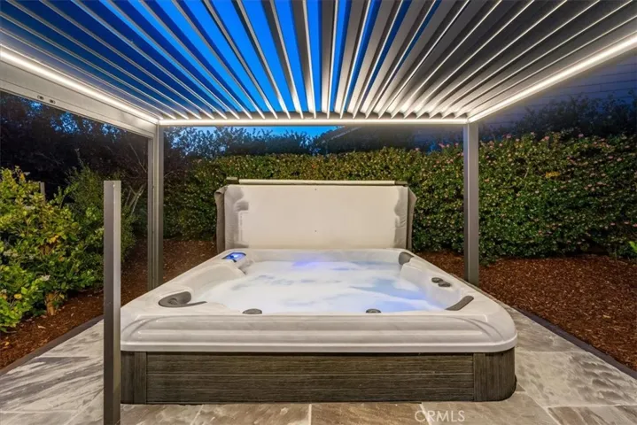 New Outdoor Lighted Spa