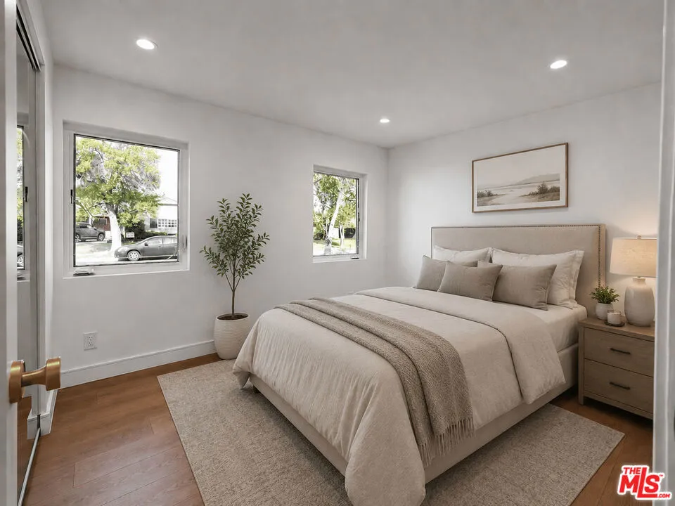 virtual staged ADU bedroom