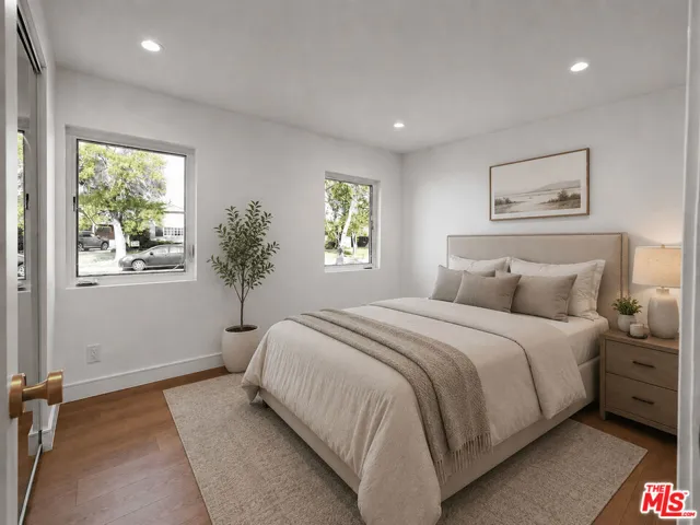 virtual staged ADU bedroom