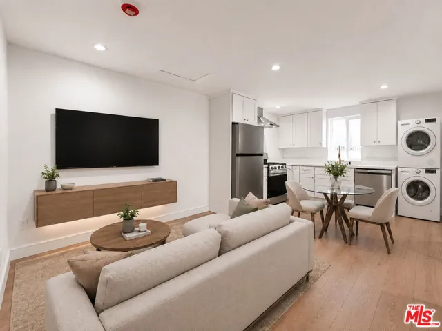 virtual staged ADU living room