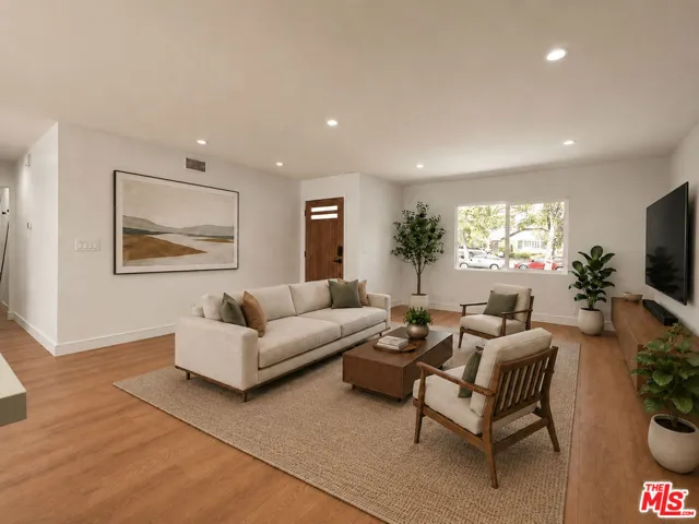 virtual staged living room