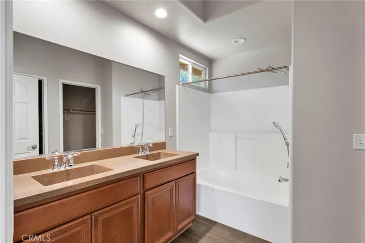 Primary Bathroom with Dual Sinks