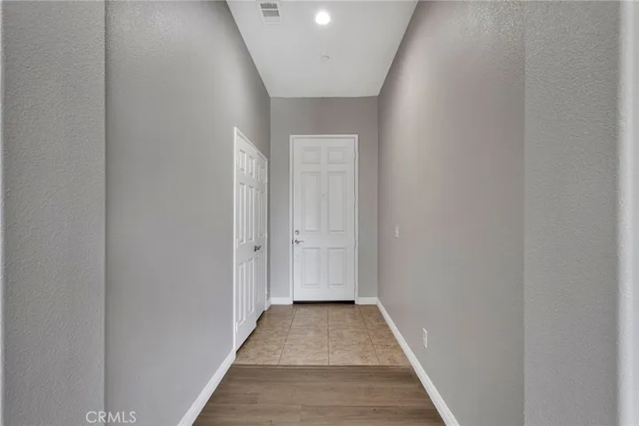 Entrance with Double Door Closet