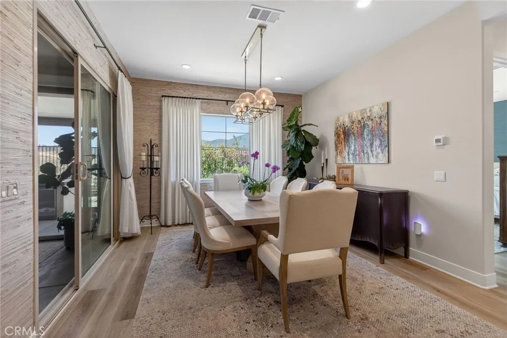 California room is outside the dinning room