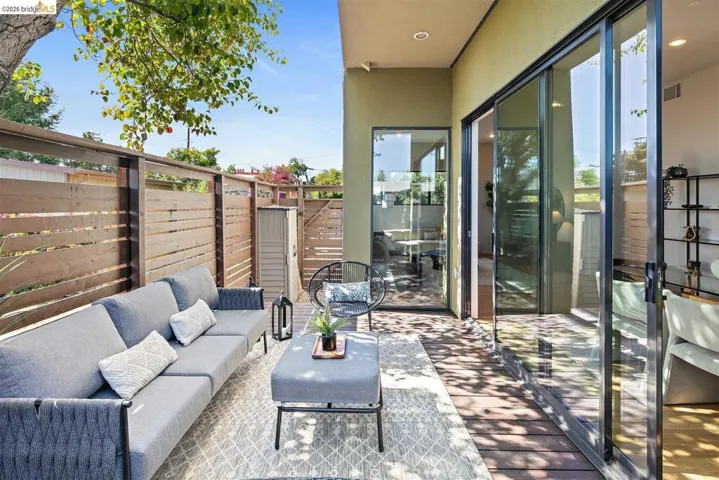 Patio terrace