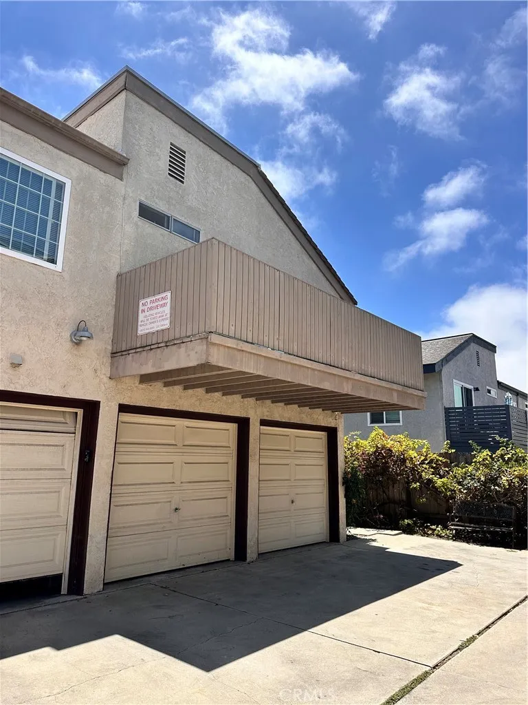 One car enclosed garage below the unit