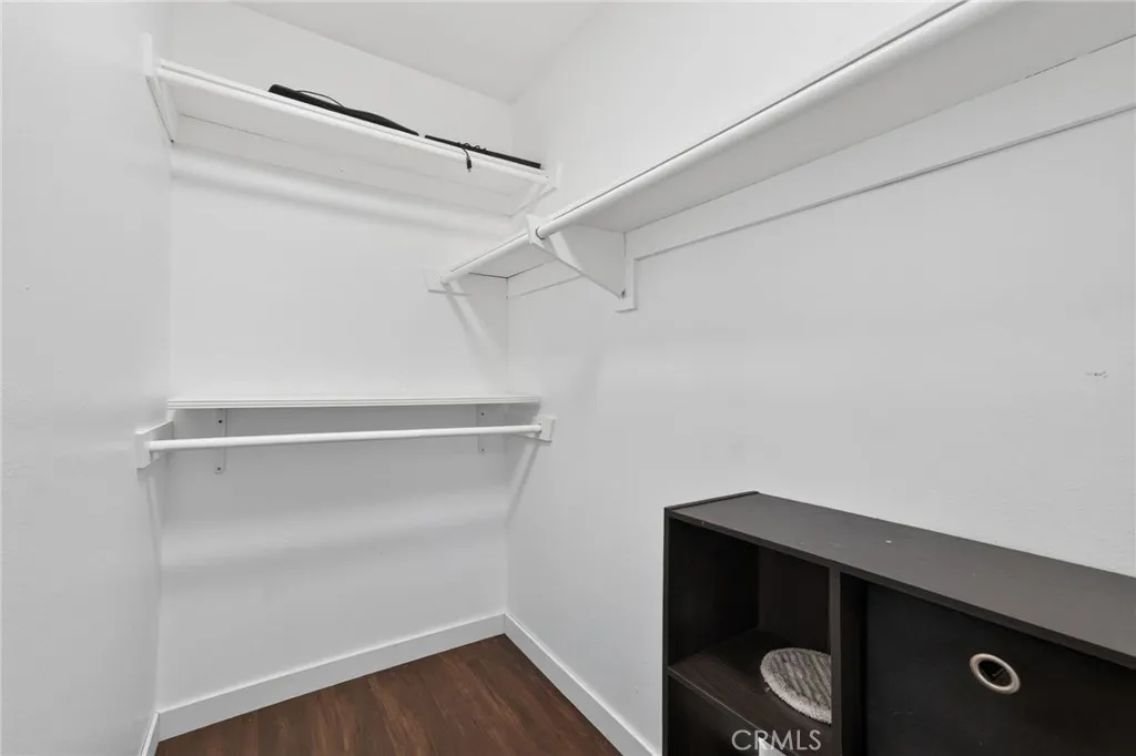 Secondary bedroom walk-in closet
