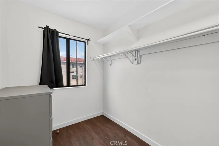 Primary walk in closet