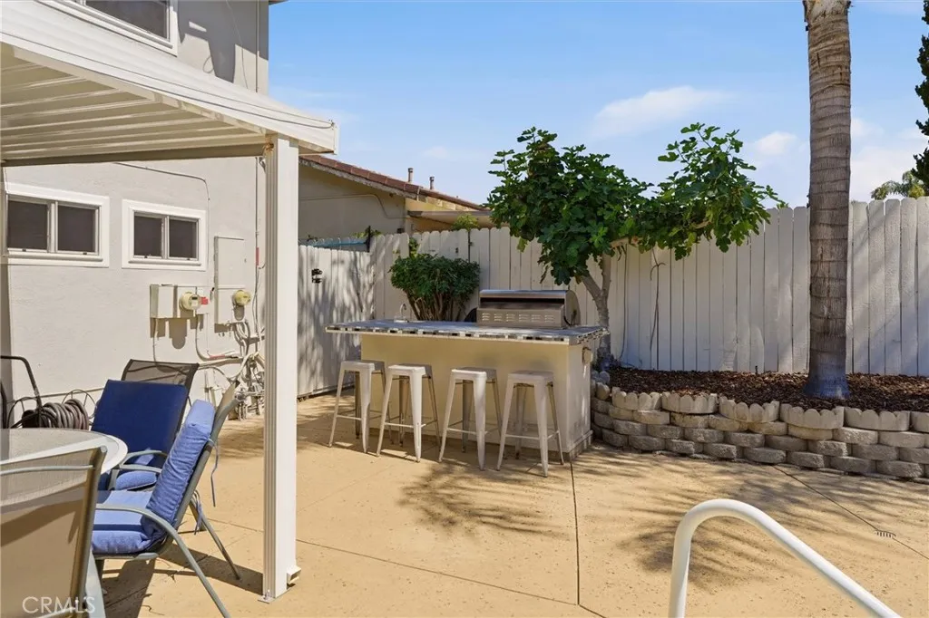 Outdoor BBQ space