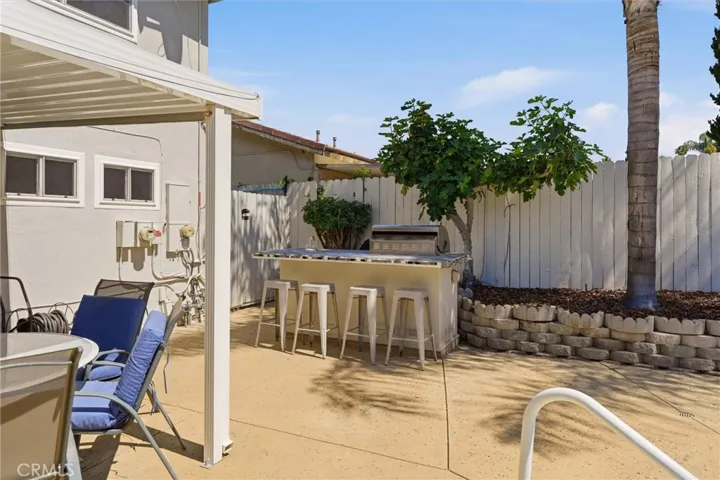 Outdoor BBQ space