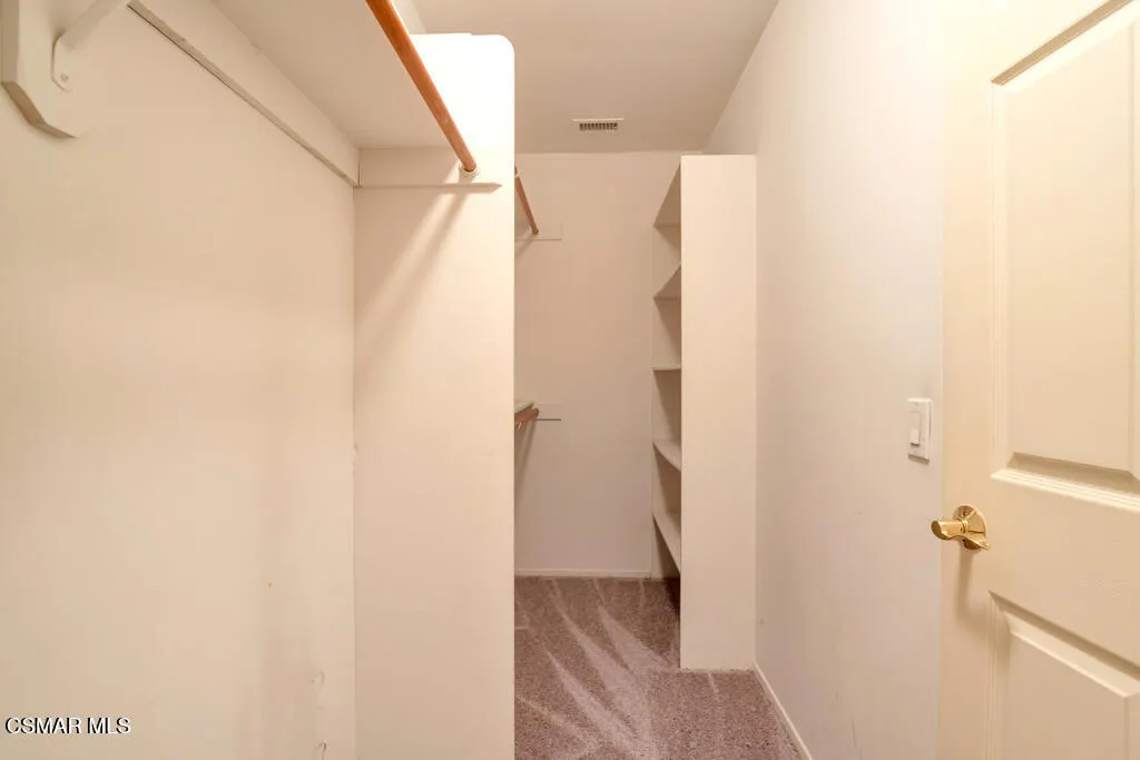 Primary closet