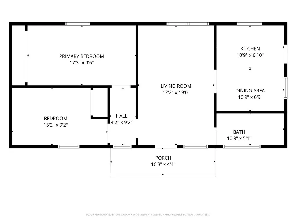 Unit A floor plan