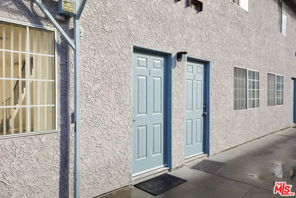 Front Door to Unit #1