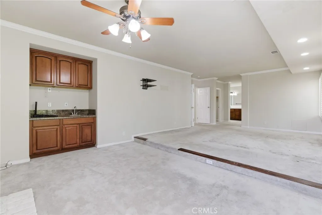 Primary Suite With Built In Wet Bar and Storage