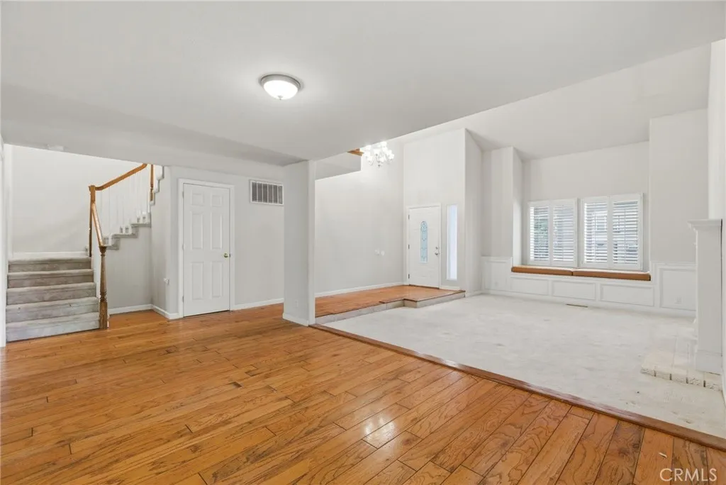 Dining Area with Stairs Leading Upstairs