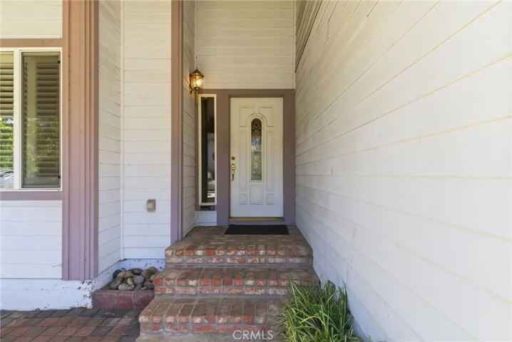 Front Door and Covered Front Entry