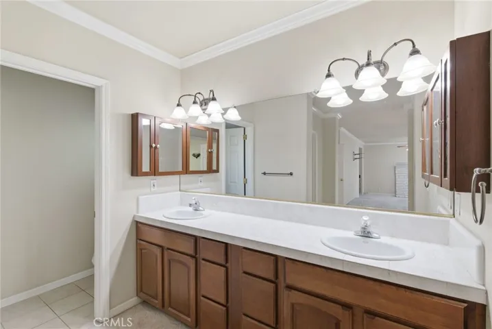 Primary Suite - Bathroom with Dual Vanities