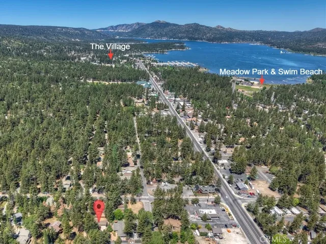  
Aerial view
