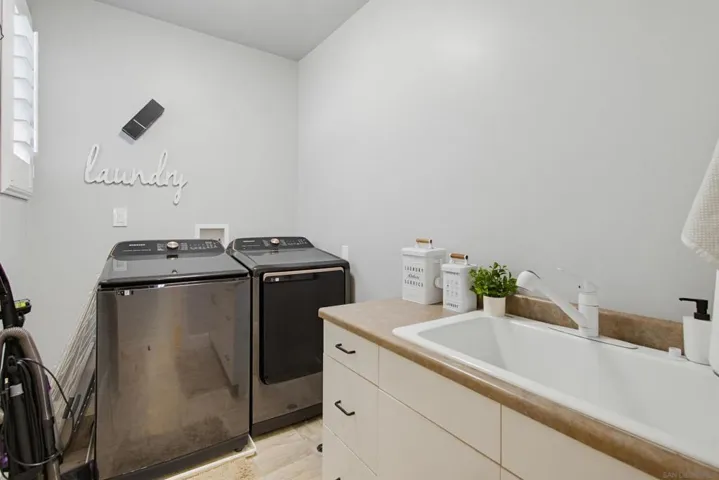 Upstairs Laundry