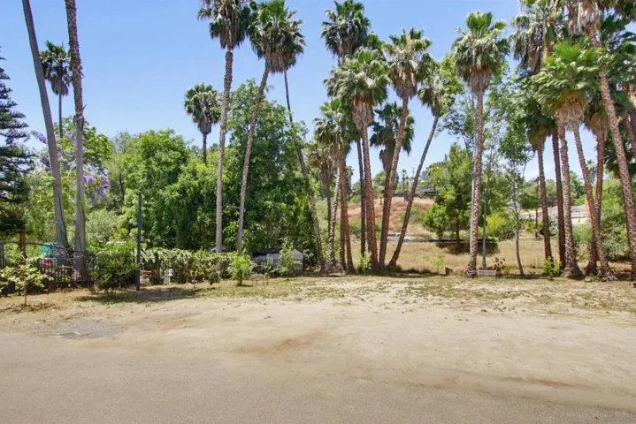 Extra lot across the house