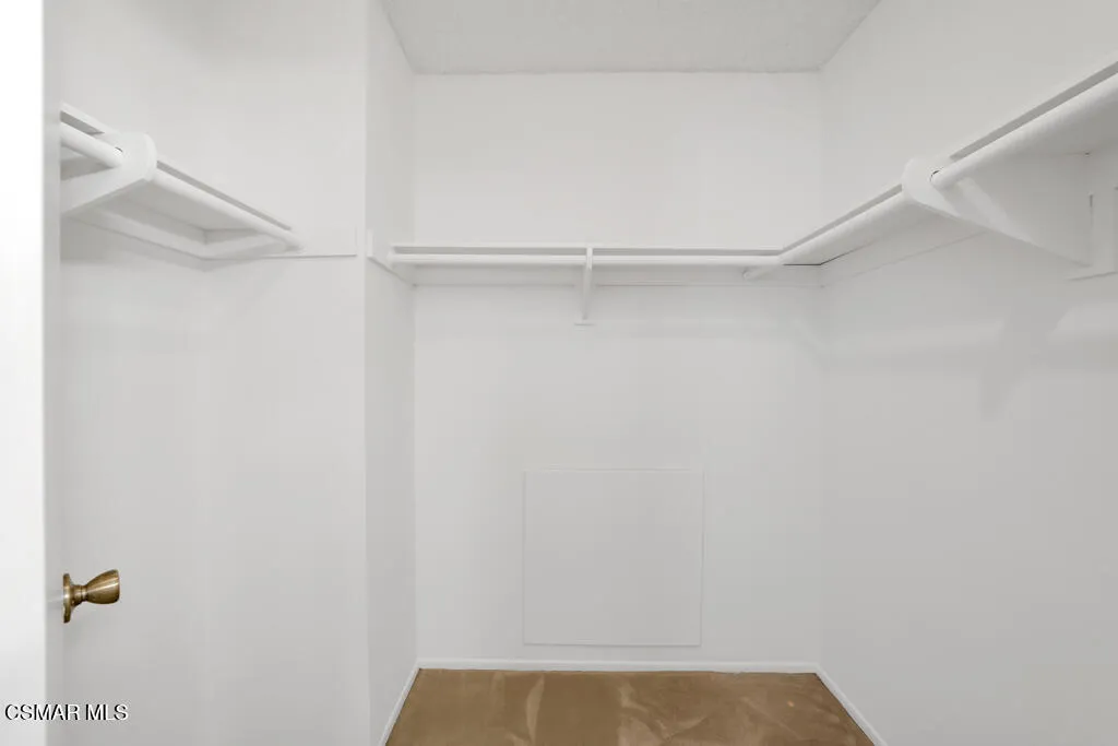Primary closet