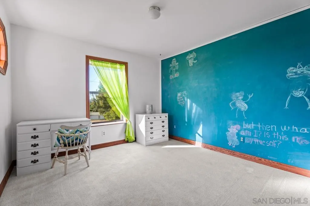 2 of 3 bedrooms upstairs.